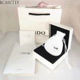 Elegant Silver Box Bracelet with Swarovski Crystals