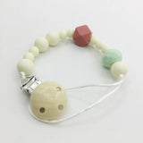 BPA Nursing Silicone Beads Necklace Pacifier Clip Teether Toddler Toys