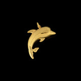 Vacuum Plating Charm Dolphin Pendant Necklace Jewelry