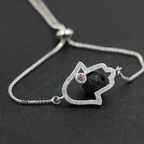 Austrian Rhinestone Crystal Hamsa Hand Fatima Bracelets