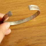Nepal Tibetan Copper Metal 7mm Cuff Bracelet
