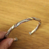 Nepal Jewelry Copper 6mm Cuff Bracelet For Woman