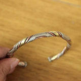 Nepal Jewelry Copper 6mm Cuff Bracelet For Woman