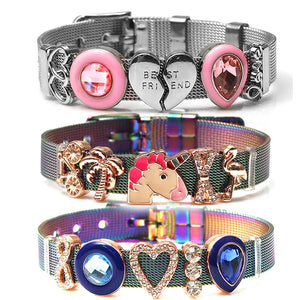 Stainless Steel Mesh Bracelet Party Charm Jewelry