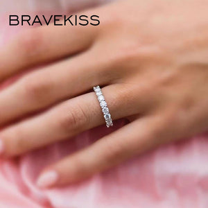 Eternity CZ Wedding Band Ring for Women BUR0579A
