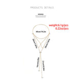 Pearl Pendant Tassel Necklace Boho Jewelry for Women BPN1268