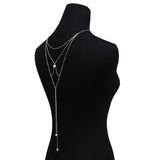Pearl Pendant Tassel Necklace Boho Jewelry for Women BPN1268
