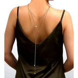 Pearl Pendant Tassel Necklace Boho Jewelry for Women BPN1268