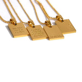 YOU ARE MY SUNSHINE Pendant Necklace