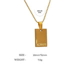 YOU ARE MY SUNSHINE Pendant Necklace