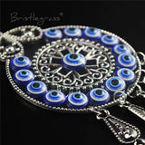 Evil Eye Flower Vine Car Wall Hanging Pendants Pendulum Amulests