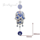 Evil Eye Hamsa Hand Flower Wall Hanging Pendant Amulet
