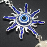 Evil Eye Sun Elephant Wall Hanging Pendant Pendulum Lucky Charm