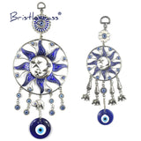 Evil Eye Sun Moon Star Elephant Amulets Lucky Charm Wall Hanging Pendants