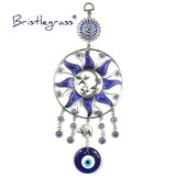 Evil Eye Sun Moon Star Elephant Amulets Lucky Charm Wall Hanging Pendants