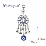 Evil Eye Sun Moon Star Elephant Amulets Lucky Charm Wall Hanging Pendants