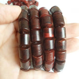 Natural Red Sandalwood Yoga Meditation Bracelet 10mm Beads