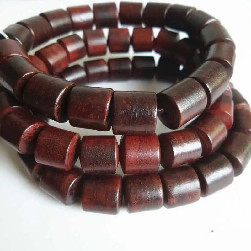 Natural Red Sandalwood Yoga Meditation Bracelet 10mm Beads