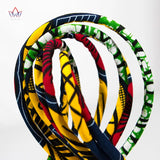 BRW Ankara Fabric Multi-layered Bib Necklace