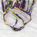 African Ankara Conversion Piece Rope Necklace