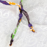 African Ankara Conversion Piece Rope Necklace