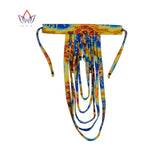African Ankara Conversion Piece Rope Necklace