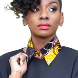African Print Fabric Ankara Necklaces Tribal Twisted Rope Necklace