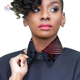 African Print Fabric Ankara Necklace Tribal Rope Jewelry WYB376