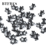 28Pcs Hematite Tortoise Shape Stone Beads for DIY Jewelry Making