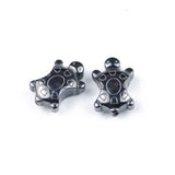 28Pcs Hematite Tortoise Shape Stone Beads for DIY Jewelry Making