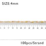 Sun Stone Natural Stone Beads Round Ball 4-12mm Loose Beads for Jewelry