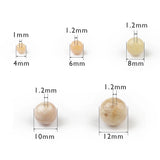 Sun Stone Natural Stone Beads Round Ball 4-12mm Loose Beads for Jewelry