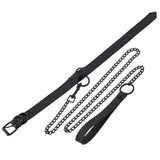 Exaggerated Hand Holding Rope Collar Neck Scarf Traction Belt