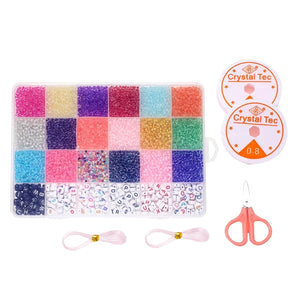 Girl Acrylic Bead DIY Material Bag for Bracelet Necklace