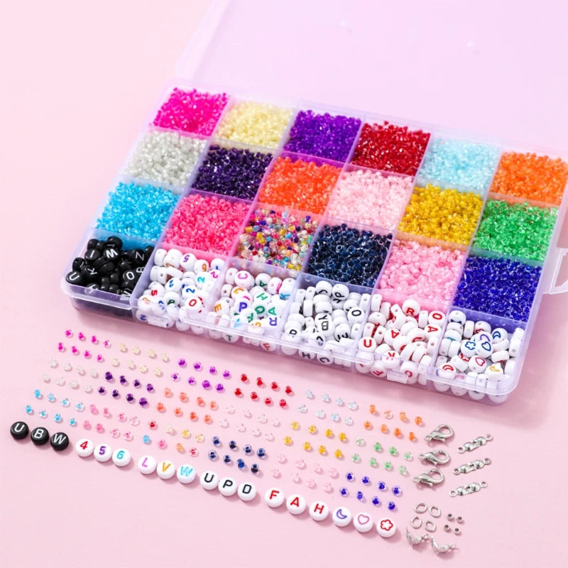 Girl Acrylic Bead DIY Material Bag for Bracelet Necklace