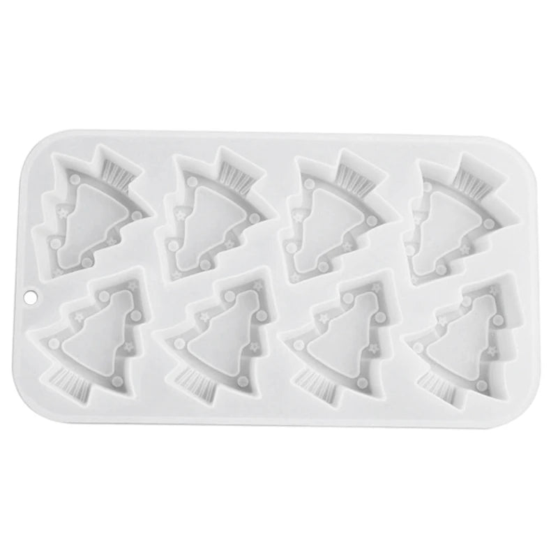 BX0C Multifunction Christmas Tree Mold for Epoxy Resin Making