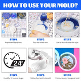 BX0C Storage Box Resin Molds DIY Tools