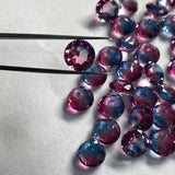 20pcs 9mm Round Brilliant Cut Fancy Crystal Loose Gemstone for Earring