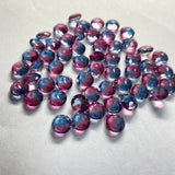 20pcs 9mm Round Brilliant Cut Fancy Crystal Loose Gemstone for Earring