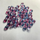 20pcs 9mm Round Brilliant Cut Fancy Crystal Loose Gemstone for Earring