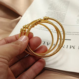 Baby Bangles Dubai African Bangles For Boy Girls Kids Copper Bracelets Bangles