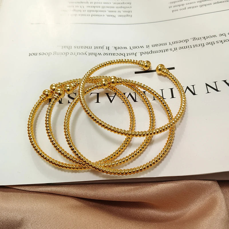 Baby Bangles Dubai African Bangles For Boy Girls Kids Copper Bracelets Bangles