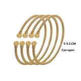 Baby Bangles Dubai African Bangles For Boy Girls Kids Copper Bracelets Bangles
