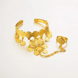 Ethiopian African Kids Coins Bangles for Women