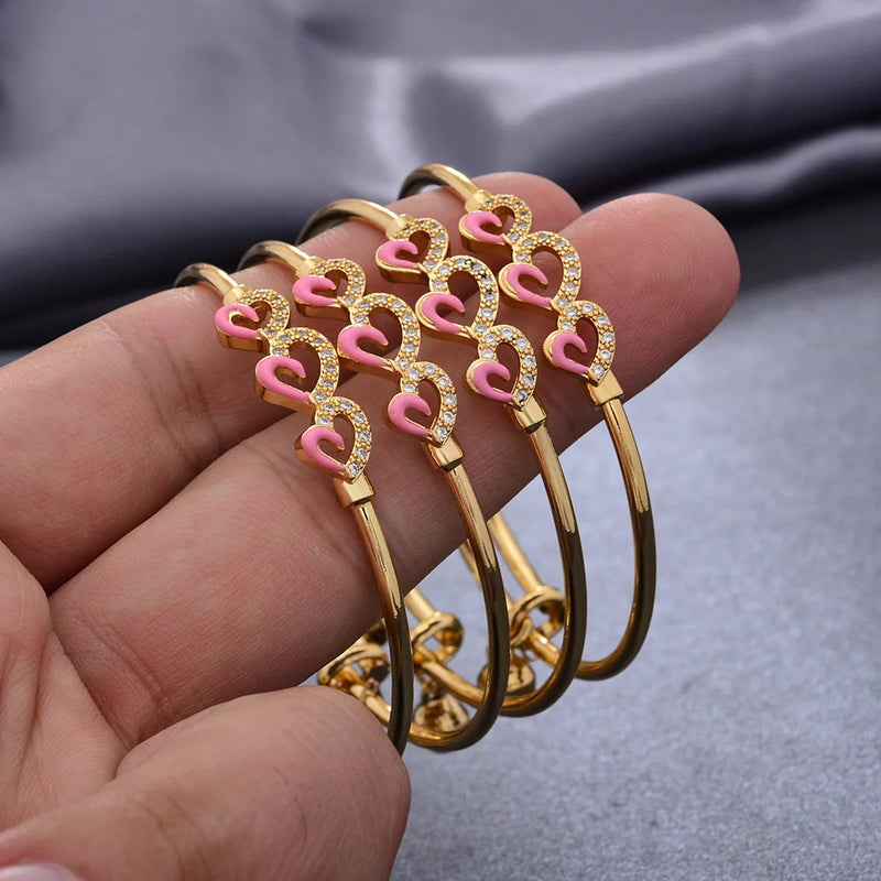 Baby Bangls 4Pcs/lot Africa Bangles For Baby Child