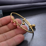 Baby Bangls 4Pcs/lot Africa Bangles For Baby Child