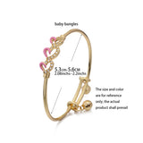 Baby Bangls 4Pcs/lot Africa Bangles For Baby Child