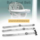 Baby Belt with 3-Harness for High Chair