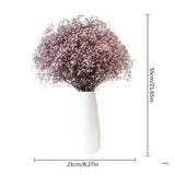 Baby Breath Gypsophila Flowers No Water No Trim Public Area Adornment
