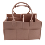 Baby Diaper Storage Bin & Car Organizer - Oatmeal